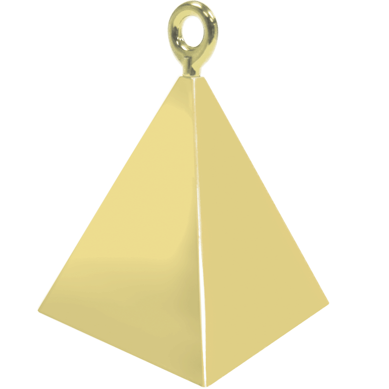 Peso para Balões Pirâmide Dourada