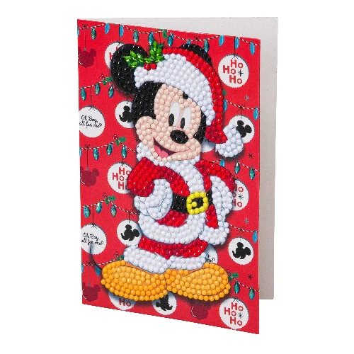 Crystal Art - Postal de Natal Mickey