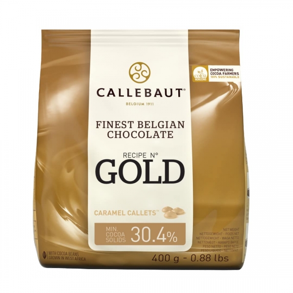 Callebaut Chocolate Gold - 400g