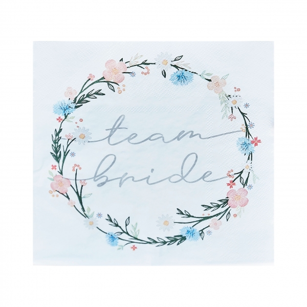 Guardanapos Team Bride Boho
