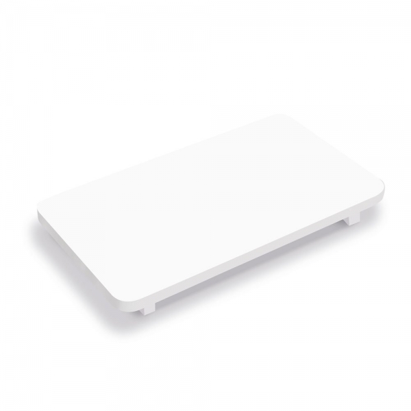 Mini Suporte Elevação Rectangular Branco