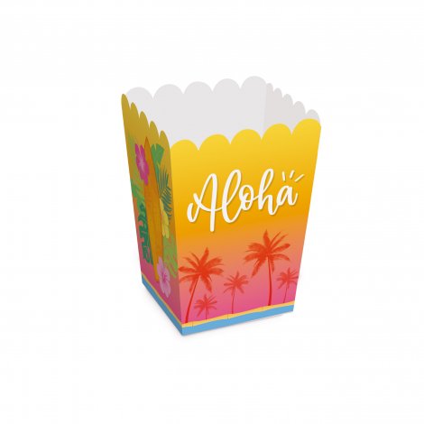 Caixas para Pipocas Festa Havaiana