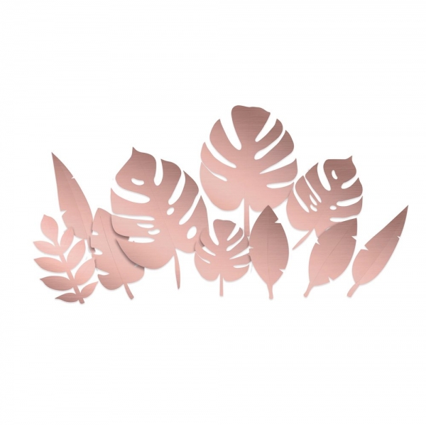 Folhas Decorativas Rose Gold Folhas Decorativas Rose Gold