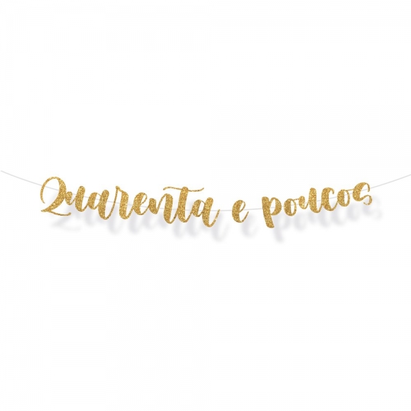 Faixa Quarenta e Poucos Dourado