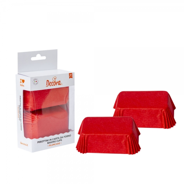 36 Formas para Mini Bolo Inglês Vermelho