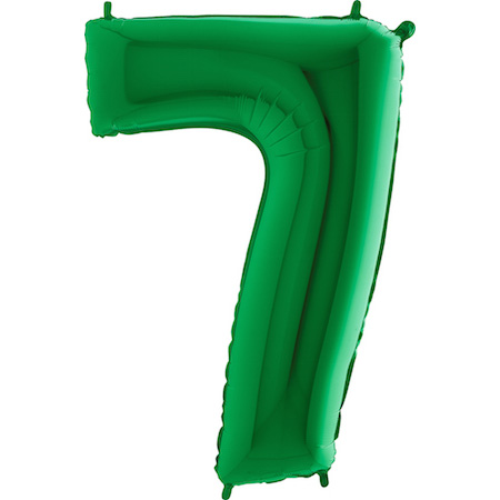 Balão Número 7 Verde