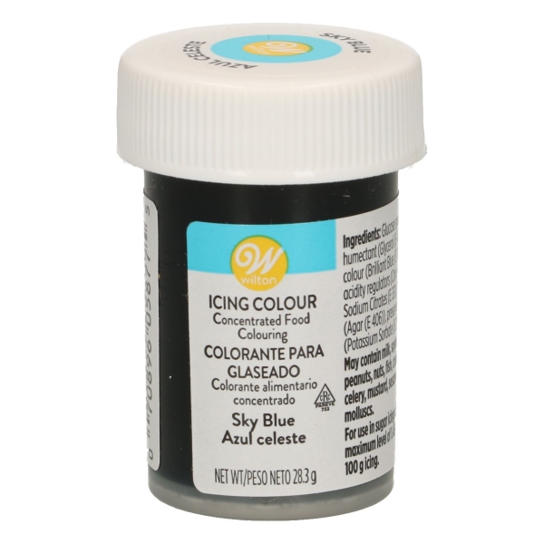 Corante em Gel Azul Céu