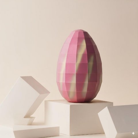 Forma Especial 3 Partes - Ovo Mosaico 350g