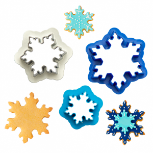 3 Cortadores Floco de Neve