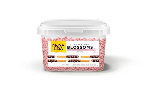 Callebaut 1kg Blossom / Caracóis de Chocolate Morango
