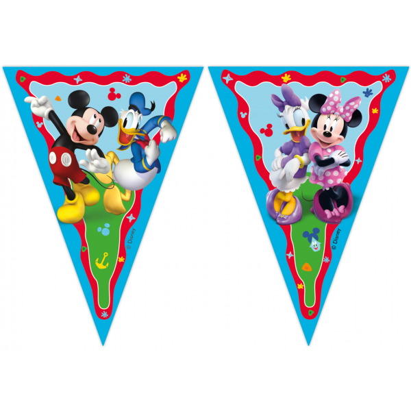 Bandeirolas de Papel Mickey