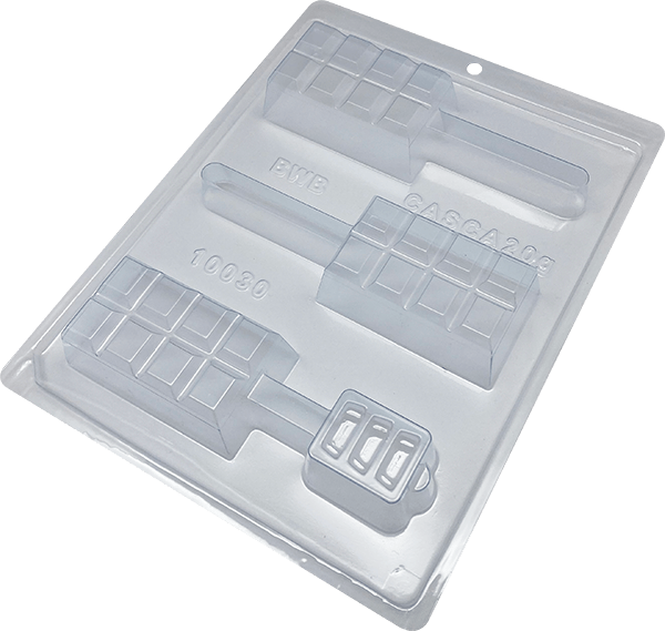 Forma Especial 3 Partes - Pirulito Tablete