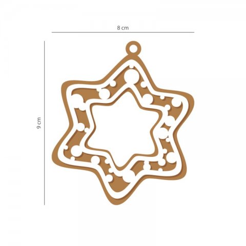 Ornamento de Natal Estrela