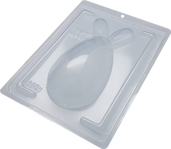 Forma Especial 3 Partes - Ovo com Orelhas 250g Forma Especial 3 Partes - Ovo com Orelhas 250g