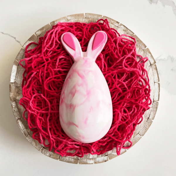 Forma Especial 3 Partes - Ovo com Orelhas 250g Forma Especial 3 Partes - Ovo com Orelhas 250g