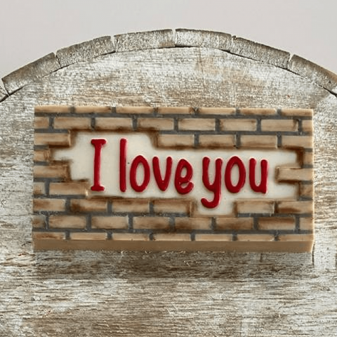 Forma Especial 3 Partes - Tablete I Love You