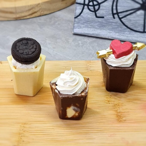 Forma Especial 3 Partes - Copo Mousse 12