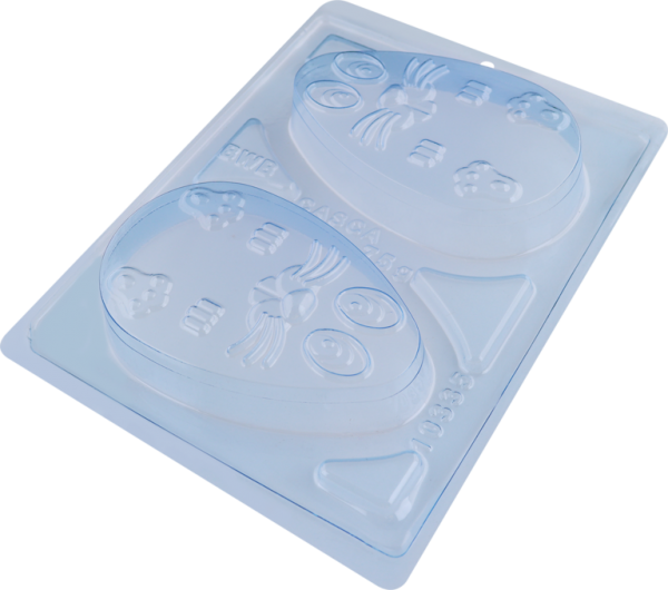 Forma Especial 3 Partes - Ovo Tablete Coelho