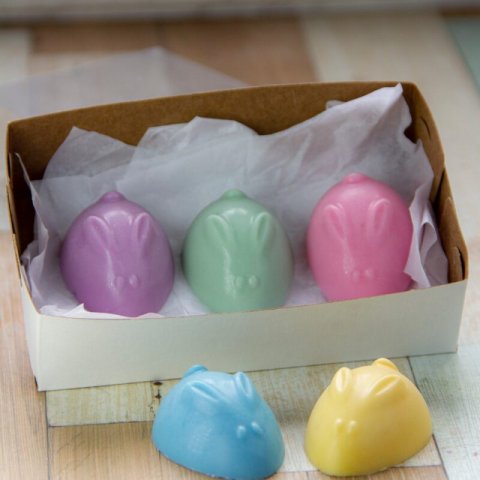 Forma Especial 3 Partes - Ovinho Coelho