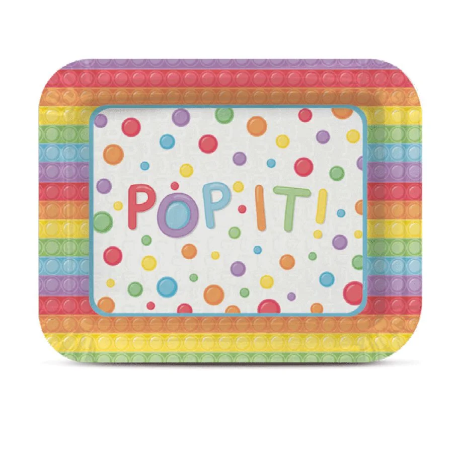 Bandeja Laminada R5 Pop It / Fidget Toys