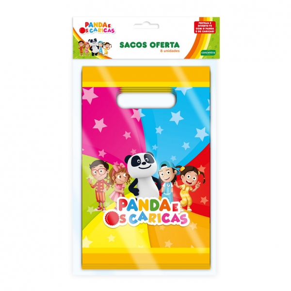 Sacos Panda e os Caricas 