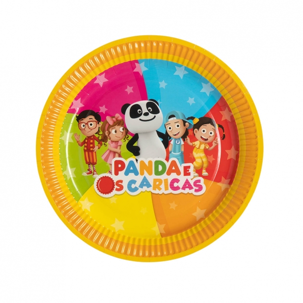 Pratos Panda e os Caricas Pratos Panda e os Caricas