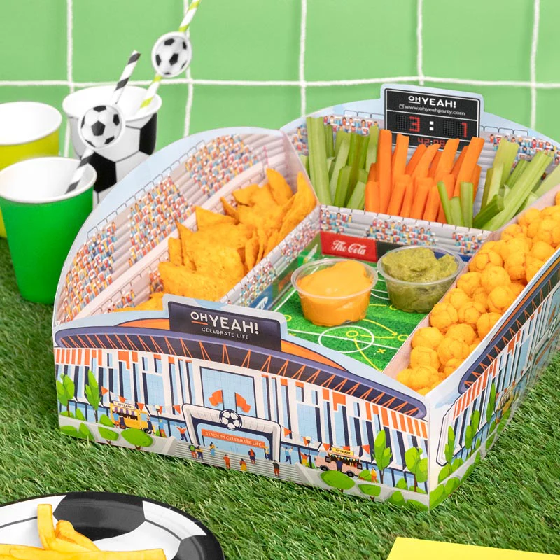 Bandeja para Aperitivos Estádio de Futebol
