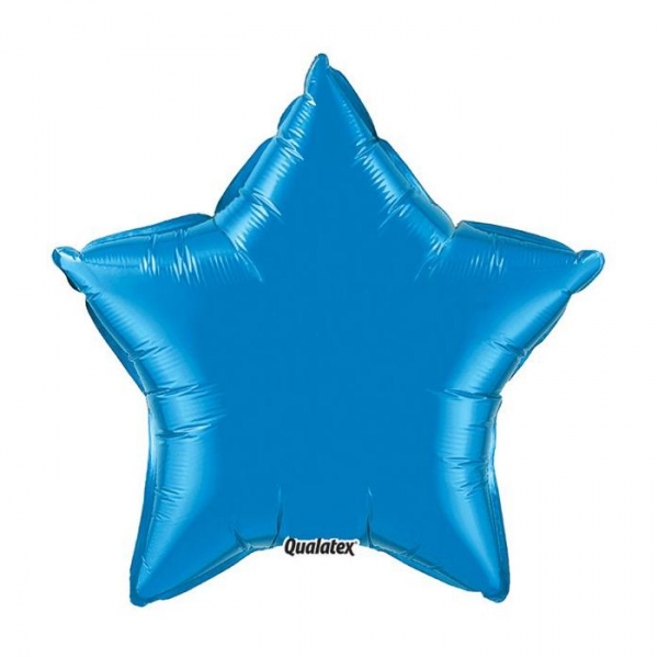 Balão Estrela Azul Grande