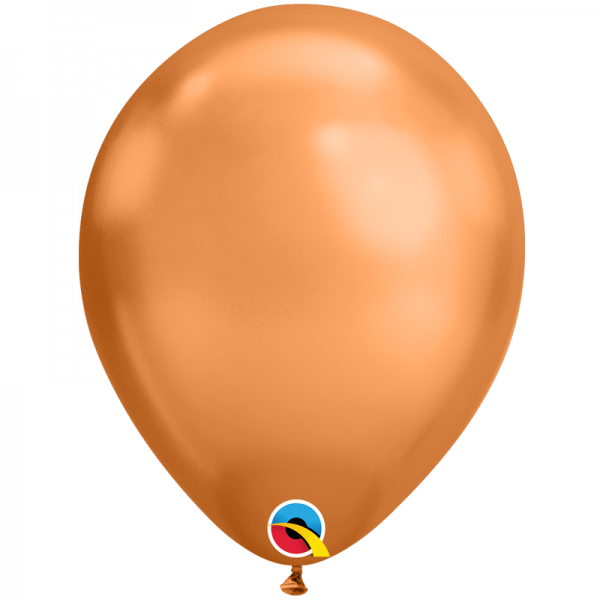 Unidade Balão Qualatex Chrome Cobre