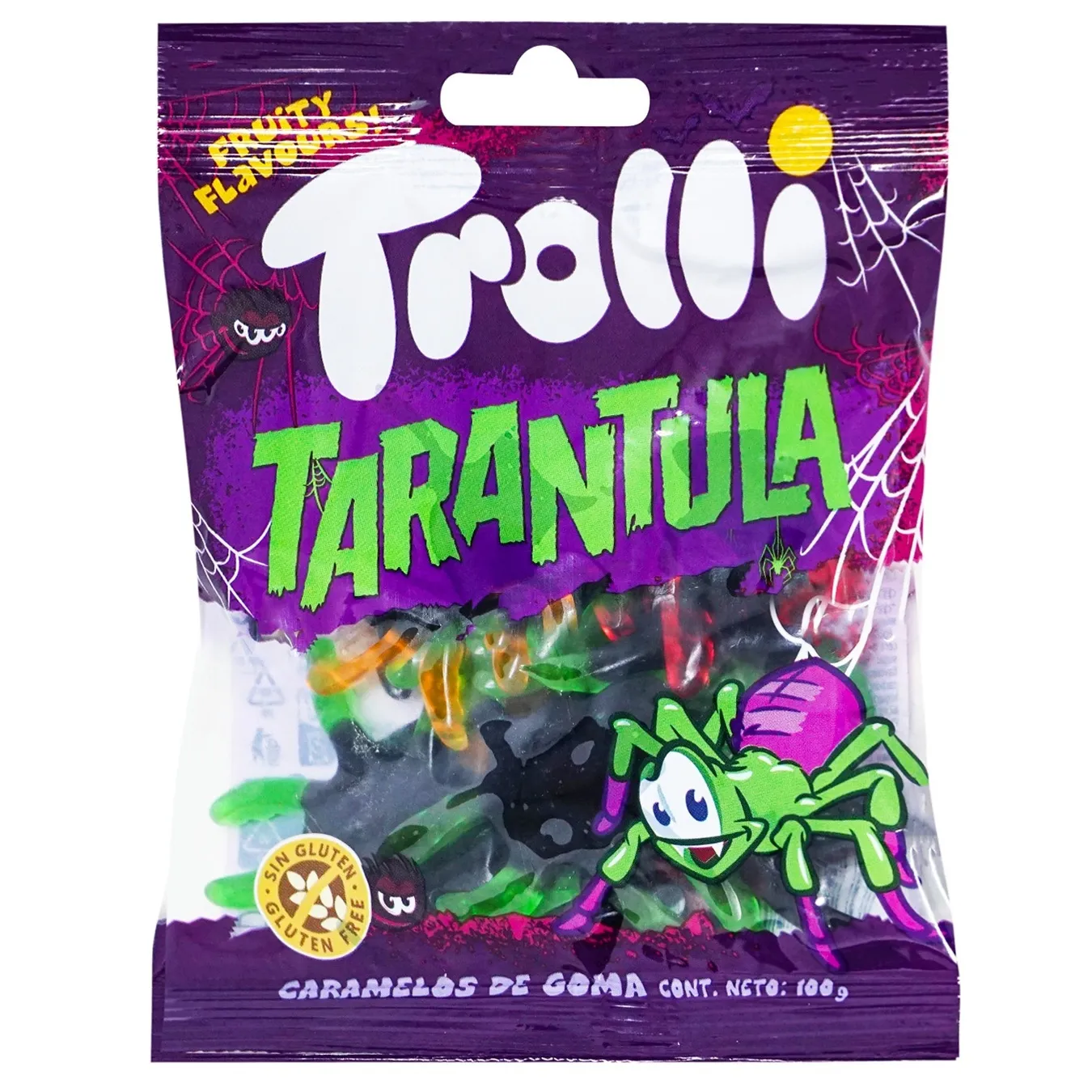 Gomas Trolli Tarântulas 100g