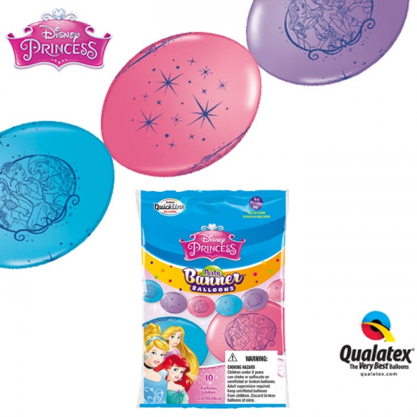 Balões para Banner Princesas Disney