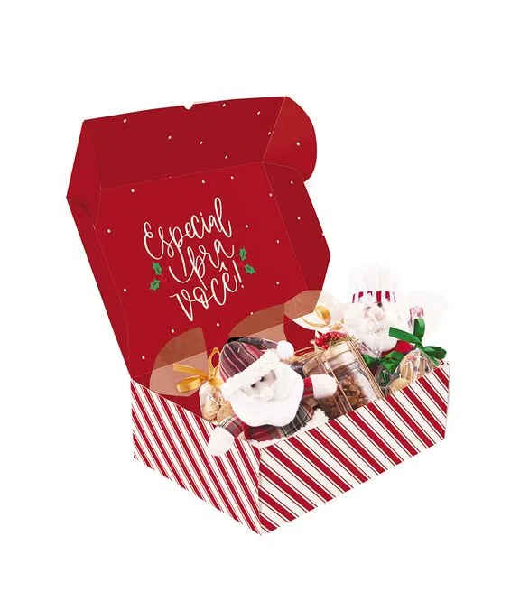 Cesta na Caixa Feliz Natal Cesta na Caixa Feliz Natal