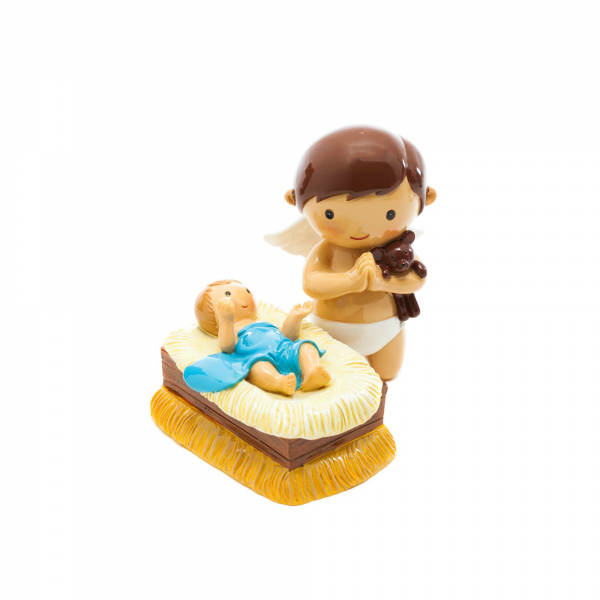 Figura Anjinho e Menino Jesus
