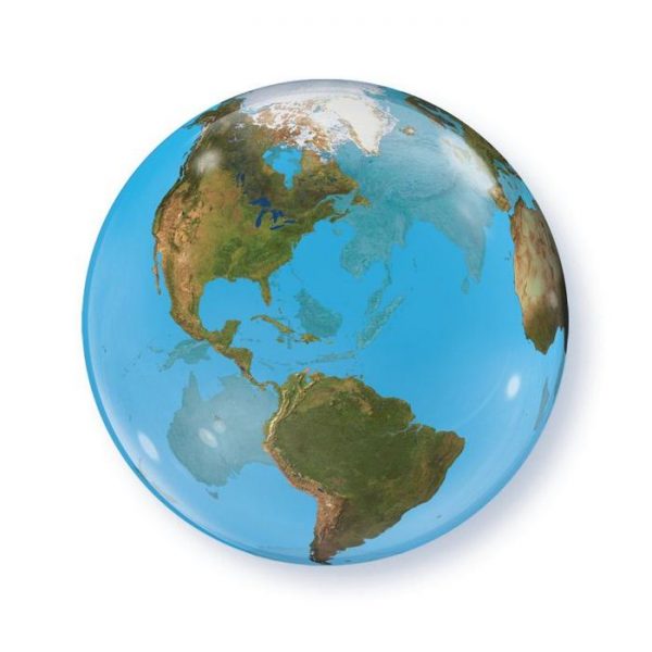Balão Bubble Planeta Terra