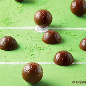 Molde de Silicone Bombons Futebol