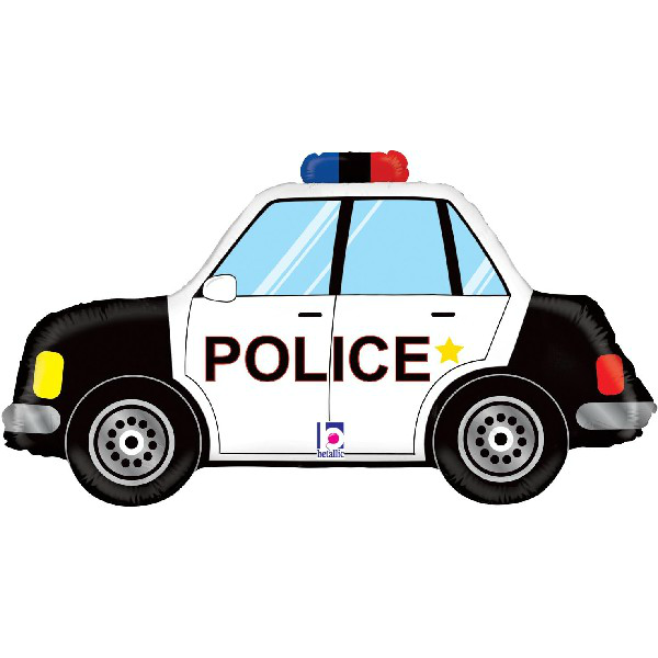 Balão Carro Polícia Balão Carro Polícia