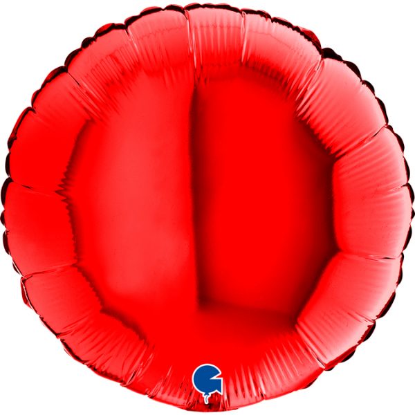 Balão Redondo Vermelho