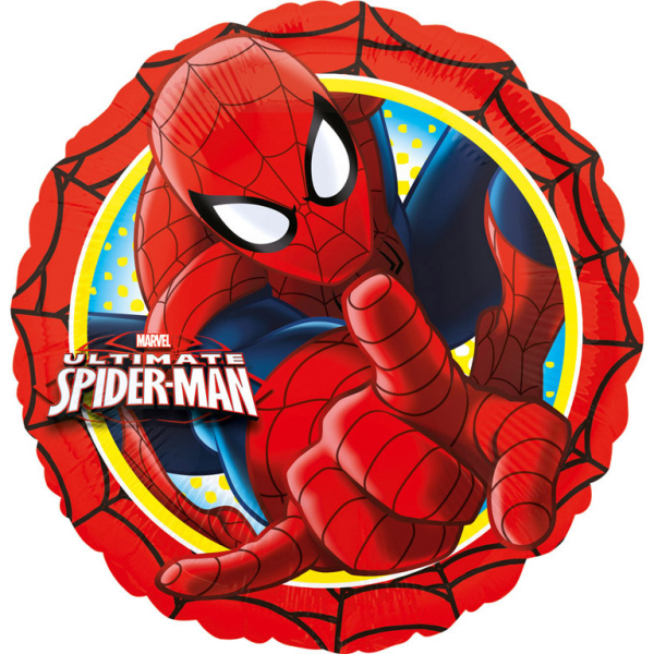 Balão Spidey - Personagens Foil e Bubbles - Party&Bite