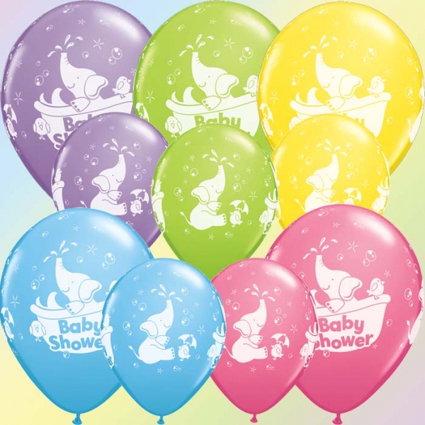Unidade Balão Latex Baby Shower