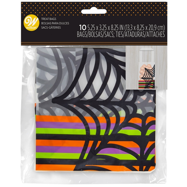 10 Sacos Teias de Aranha