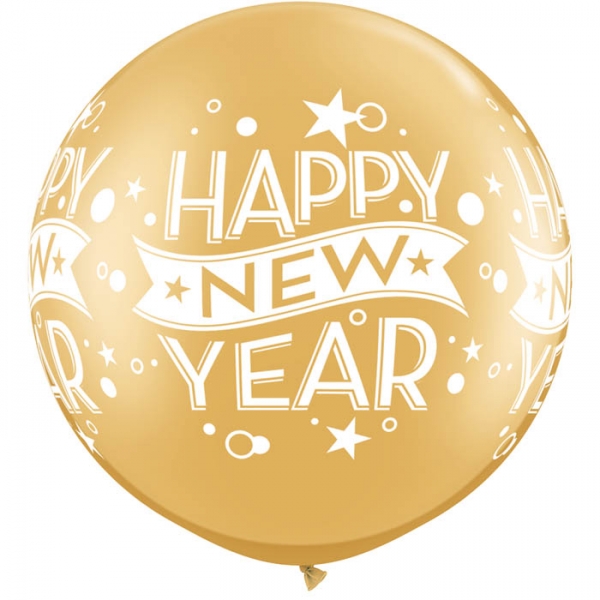 Balão Gigante Latex Happy New Year