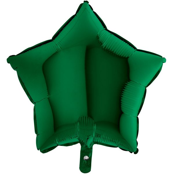 Balão Estrela Verde Escuro