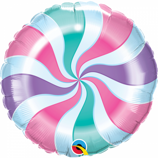 Balão Swirl Pastel
