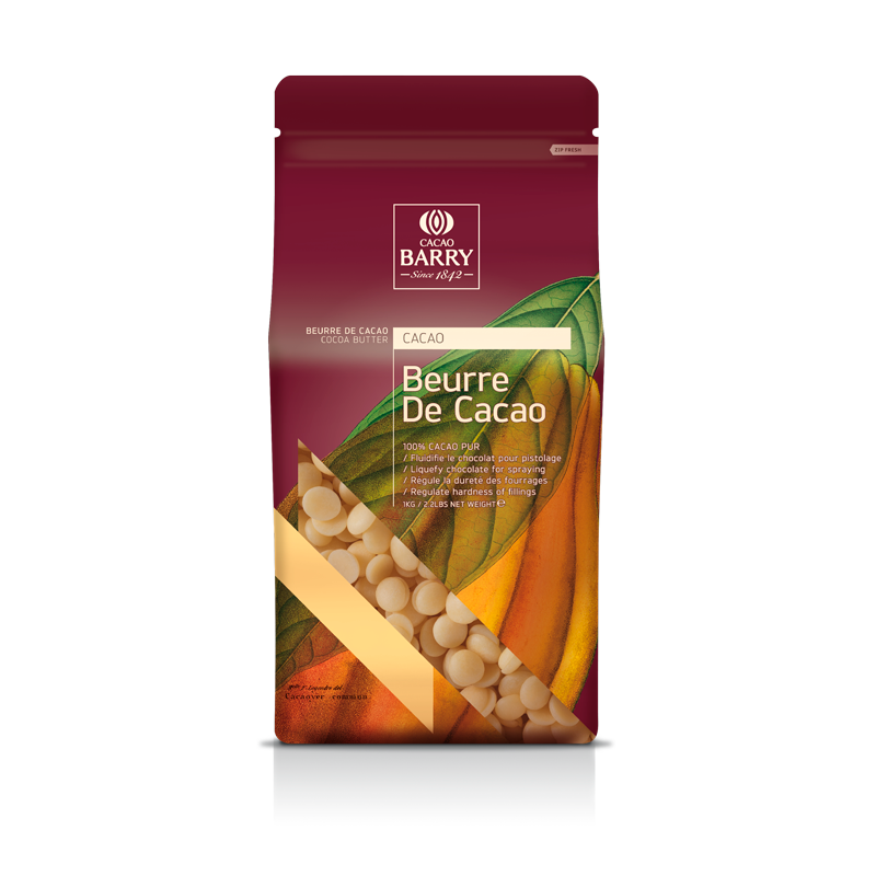 Cacao Barry Manteiga de Cacau - 1Kg Cacao Barry Manteiga de Cacau - 1Kg