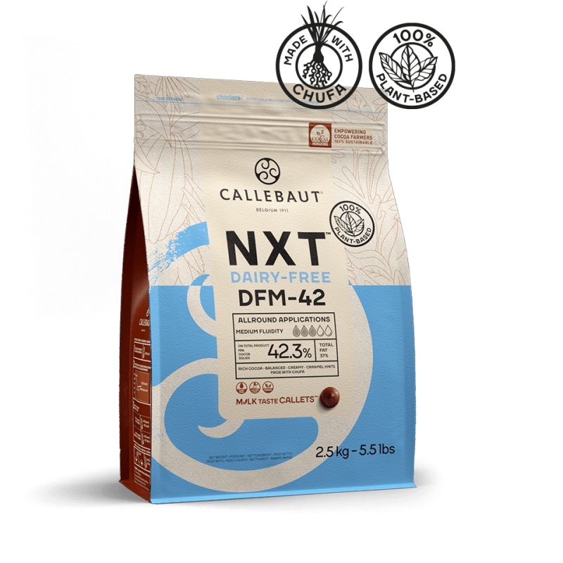 Chocolate Callebaut Vegan NXT Leite - 2,5Kg Chocolate Callebaut Vegan NXT Leite - 2,5Kg