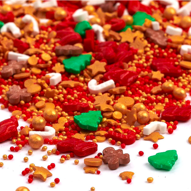 Sprinkles de Natal Mix Santas Favourite