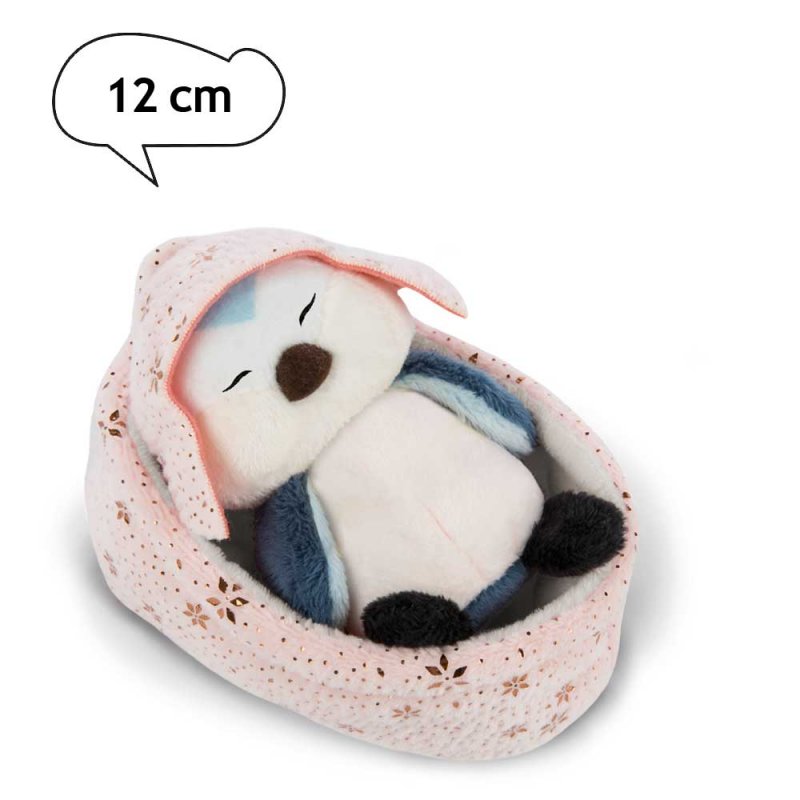 NICI Winter Friends - Peluche Pássaro Andoli com Cama 12cm