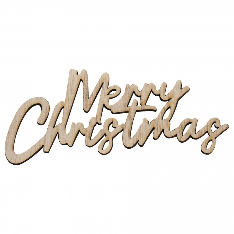 Marcadores de Mesa Merry Christmas Madeira Marcadores de Mesa Merry Christmas Madeira