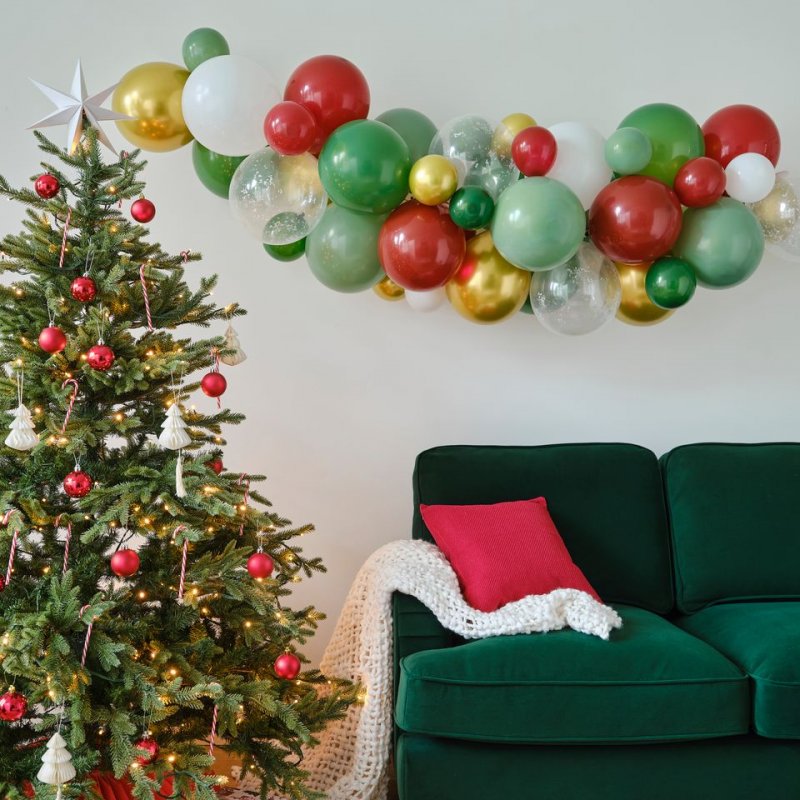 Kit Arco de Balões Natal Kit Arco de Balões Natal