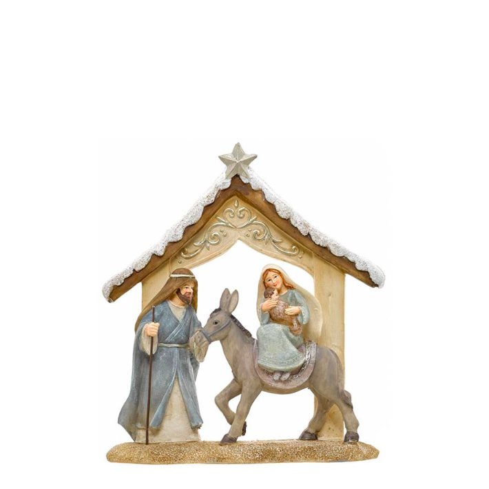 Figura de Natal - Fuga para o Egipto 